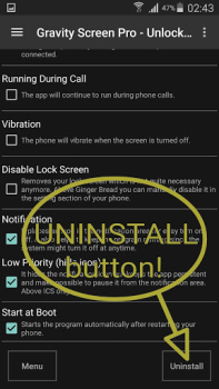 Baixar Gravity Screen - On/Off Ferramentas para Android captura de tela 2