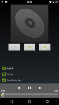 Baixar AOSP Music+ Música e áudio para Android captura de tela 2