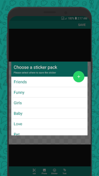 Baixar Wemoji - WhatsApp Sticker Make Contato para Android captura de tela 5