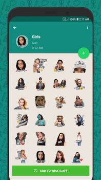 Baixar Wemoji - WhatsApp Sticker Make Contato para Android captura de tela 7