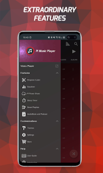 Baixar Pi Music Player: Offline Music Música e áudio para Android captura de tela 7