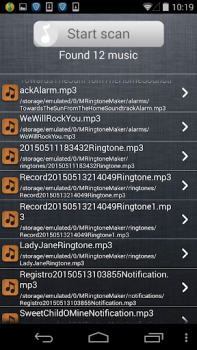 Baixar Toques Fabricante & MP3 Corte Música e áudio para Android captura de tela 4