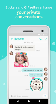 Baixar Between - Private Couples App Social para Android captura de tela 3