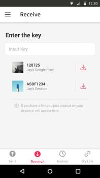 Baixar Send Anywhere (File Transfer) Emprego para Android captura de tela 3