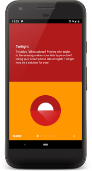 Baixar Twilight: Filtro de luz azul Saúde e Bem-estar para Android captura de tela 3