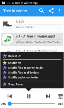 Baixar Music Folder Player Música e áudio para Android captura de tela 2