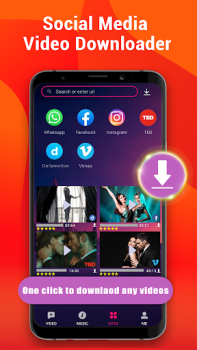 Baixar PLAYit-All in One Video Player Editores e Reprodutores de Vídeo para Android captura de tela 3