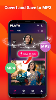 Baixar PLAYit-All in One Video Player Editores e Reprodutores de Vídeo para Android captura de tela 5