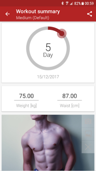 Baixar Treino de abdominais A6W Saúde e Bem-estar para Android captura de tela 7