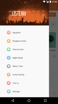 Baixar LISTENit Música e áudio para Android captura de tela 2
