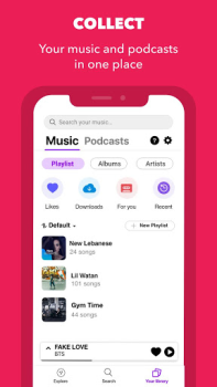 Baixar Anghami: Play music & Podcasts Música e áudio para Android captura de tela 2
