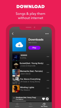 Baixar Anghami: Play music & Podcasts Música e áudio para Android captura de tela 4