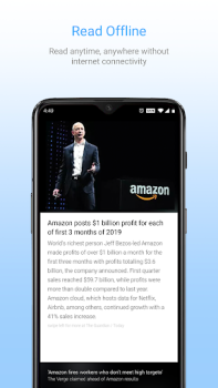 Baixar Inshorts - News in 60 words Notícias e Revistas para Android captura de tela 2