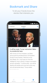 Baixar Inshorts - News in 60 words Notícias e Revistas para Android captura de tela 7