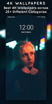 Baixar 4K Wallpapers, Auto Changer Personalização para Android captura de tela 3