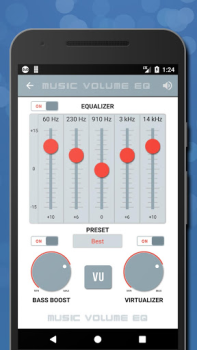 Baixar Musica Volume EQ - Equalizador Música e áudio para Android captura de tela 4