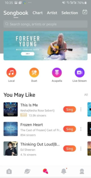 Baixar WeSing: Karaoke, Festa Ao Vivo Música e áudio para Android captura de tela 7