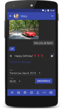 Baixar Textra SMS Contato para Android captura de tela 6