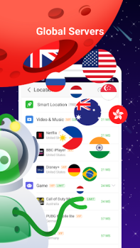 Baixar UFO VPN Basic Ferramentas para Android captura de tela 3