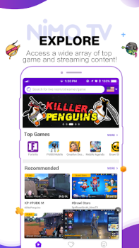 Baixar Nimo TV - lives de jogos Entretenimento para Android captura de tela 3