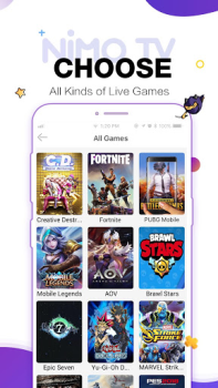 Baixar Nimo TV - lives de jogos Entretenimento para Android captura de tela 4
