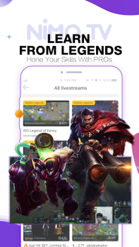 Baixar Nimo TV - lives de jogos Entretenimento para Android captura de tela 6
