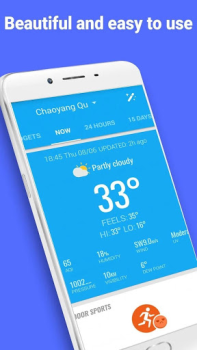 Baixar Amber Previsão Extensiva Clima para Android captura de tela 2