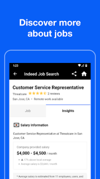 Baixar Indeed Pesquisa de Empregos Negócios para Android captura de tela 2