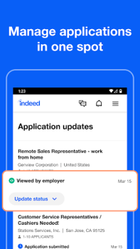 Baixar Indeed Pesquisa de Empregos Negócios para Android captura de tela 6