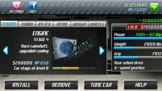 Baixar Drag Racing Raça para Android captura de tela 3