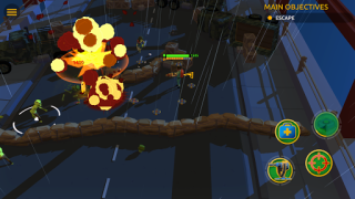 Baixar Zombie Blast Crew Jogos de ação para Android captura de tela 4