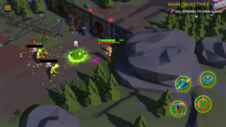 Baixar Zombie Blast Crew Jogos de ação para Android captura de tela 5