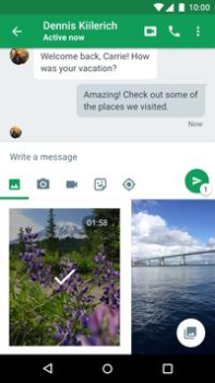 Baixar Hangouts Contato para Android captura de tela 3