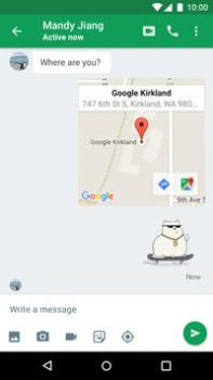 Baixar Hangouts Contato para Android captura de tela 4