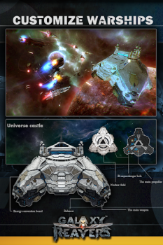 Baixar Galaxy Reavers-Space RTS Estratégias para Android captura de tela 3