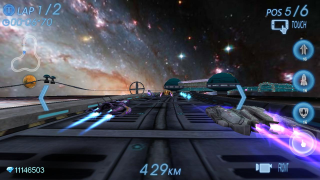 Baixar Space Racing 3D Raça para Android captura de tela 4