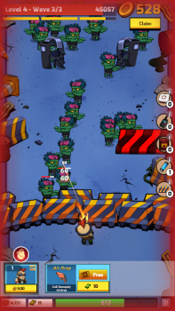 Baixar Defesa de Zumbi Ocioso Arcade para Android captura de tela 4