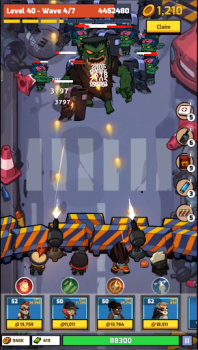Baixar Defesa de Zumbi Ocioso Arcade para Android captura de tela 5