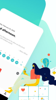 Baixar Grid Diary - Journal, Planner Estilo de vida para Android captura de tela 2