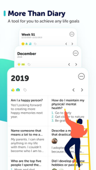Baixar Grid Diary - Journal, Planner Estilo de vida para Android captura de tela 5