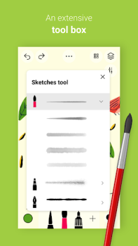 Baixar Tayasui Sketches Arte e design para Android captura de tela 4