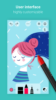 Baixar Tayasui Sketches Arte e design para Android captura de tela 5