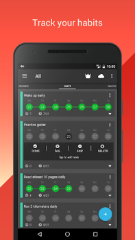 Baixar HabitHub - Habit & Goal Trackr Emprego para Android captura de tela 2