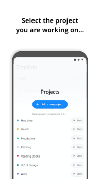 Baixar Boosted Time Tracker Emprego para Android captura de tela 3