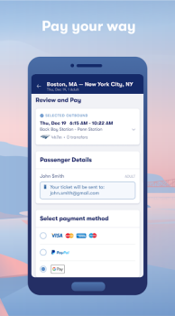 Baixar Omio: Viagens, comboios e voos Viagens para Android captura de tela 4