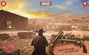 Baixar Western Gunfighter Cowboy Adventure Jogos de ação para Android captura de tela 4