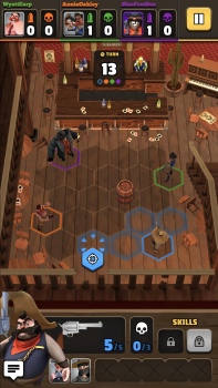 Baixar Pocket Cowboys: Wild West Standoff Estratégias para Android captura de tela 6