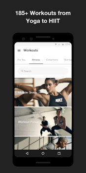 Baixar Nike Training Club Saúde e Bem-estar para Android captura de tela 3