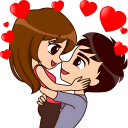 Baixar  Adesivos de amor para WhatsApp