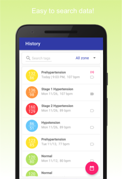 Baixar Diário de Pressão Arterial Saúde e Bem-estar para Android captura de tela 5